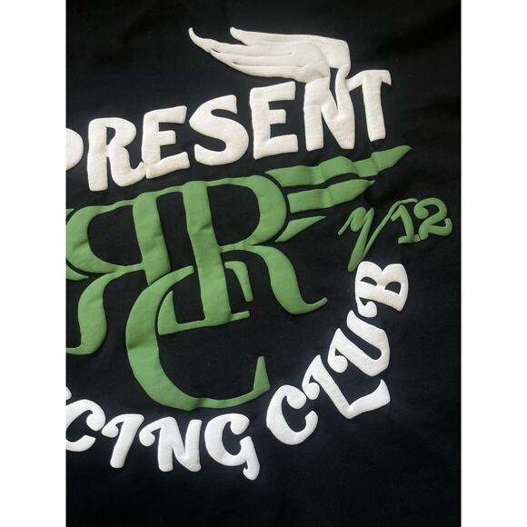 Represent Racing Club Black T-Shirt Size X-Large | Streetwear Graphic Tee - Picture 10 of 11